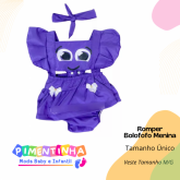Romper Bolofofo - Menina