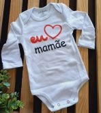 Eu amo Mamãe - Manga Longa Tamanho M