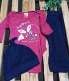 Conjunto Pink/Azul -